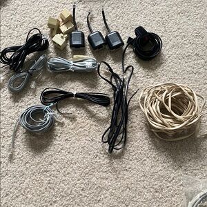 Assorted phone Cables and Adapter Set